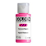 Golden Fluid Acrylic 1 oz. Fluorescent Magenta - (1000086198) Golden Fluid Acrylic 1 oz. Fluorescent Magenta - (1000086198)