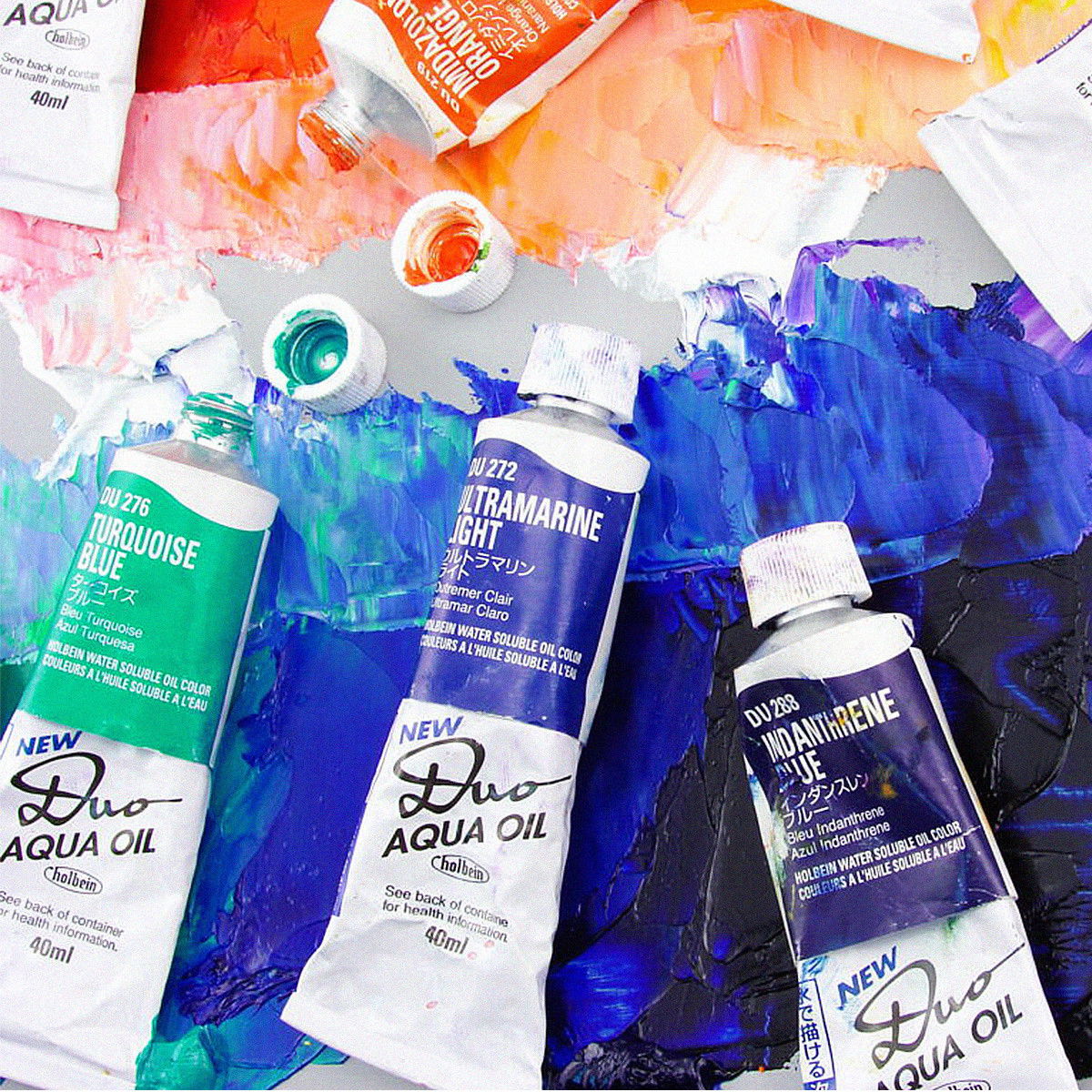 Holbein Duo Aqua Water-Soluble Oil Colors