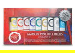 Gamblin 1980 Oil Colors Introductory Set