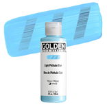 Golden Fluid Acrylic 4 oz. Light Phthalo Blue - (200042093)