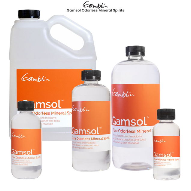 Gamblin Gamsol Odorless Mineral Spirits Gamblin Gamsol Odorless Mineral Spirits