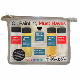 Gamblin Oil Painter Must Have Mediums Set