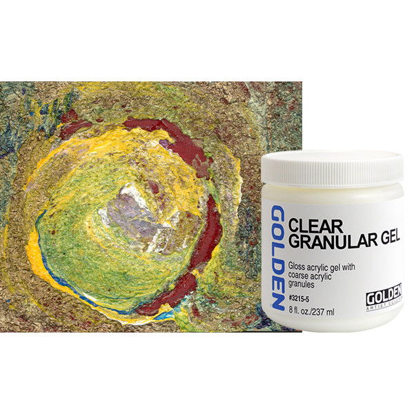 Golden Clear Granular Gel