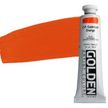Golden Heavy Body Acrylic 2 oz. Cadmium Orange - (39094) Golden Heavy Body Acrylic 2 oz. Cadmium Orange - (39094)