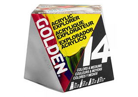 Golden Acrylic Explorer 14 Set (formerly A-Z Starter Set)