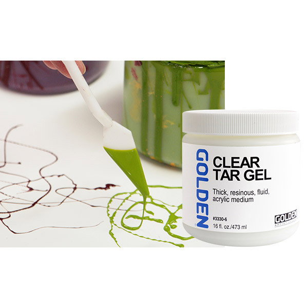 Golden Clear Tar Gel
