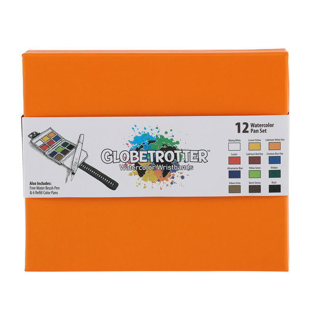 Globtrotter Watercolor Wristband Sets Globtrotter Watercolor Wristband Sets