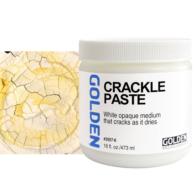 Golden Crackle Paste Golden Crackle Paste