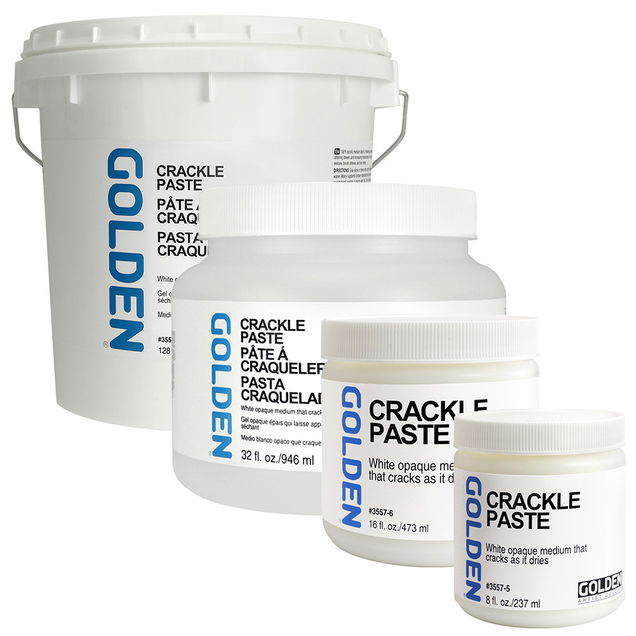 Golden Crackle Paste Golden Crackle Paste