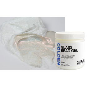 Golden Glass Bead Gel 
