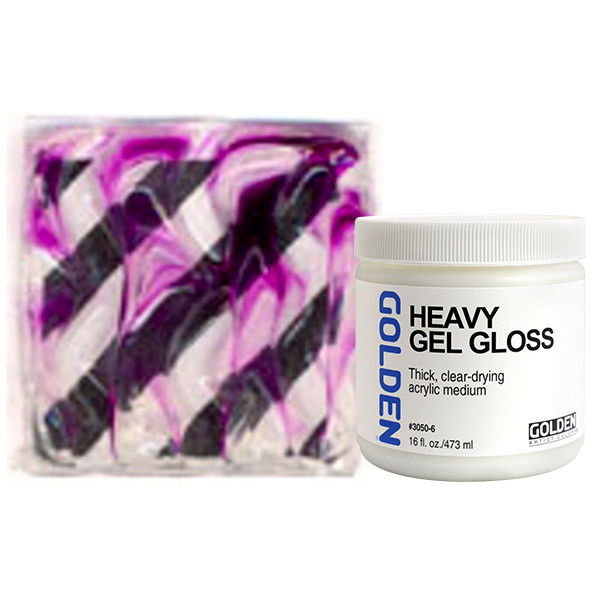 Golden Heavy Gel Medium