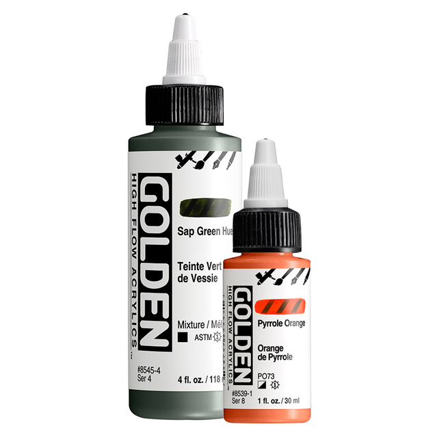 Golden High Flow Acrylic Colors Golden High Flow Acrylic Colors