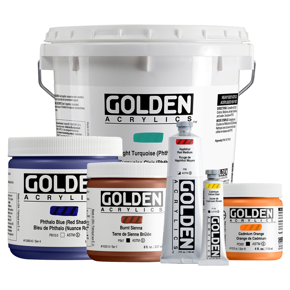 Golden Heavy Body Acrylic Colors