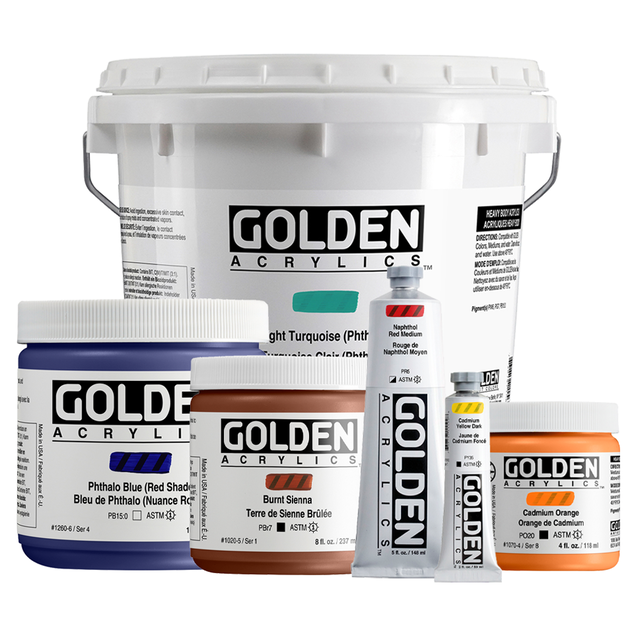 Golden Heavy Body Acrylic Colors Golden Heavy Body Acrylic Colors