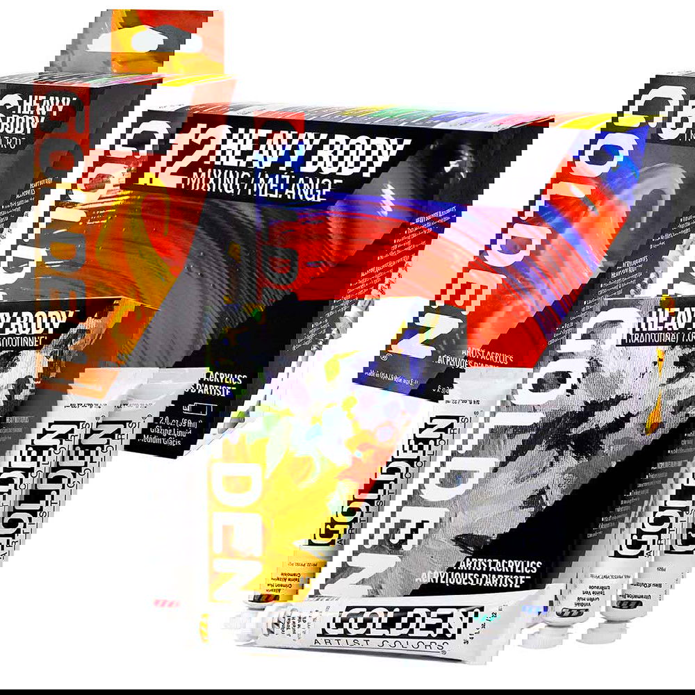 Golden Heavy Body Acrylic Sets