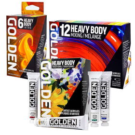 Golden Heavy Body Acrylic Sets