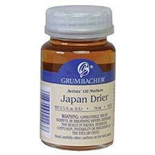GrumbacherPre-Tested Oil Color Japan Drier 2.5oz Jar GrumbacherPre-Tested Oil Color Japan Drier 2.5oz Jar
