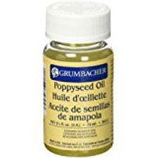 Grumbacher Pre-Tested Oil Color Poppy Seed Oil 2.5oz Tube Grumbacher Pre-Tested Oil Color Poppy Seed Oil 2.5oz Tube