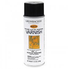 Grumbacher Artist Matte Picture Varnish 11oz Spray Grumbacher Artist Matte Picture Varnish 11oz Spray