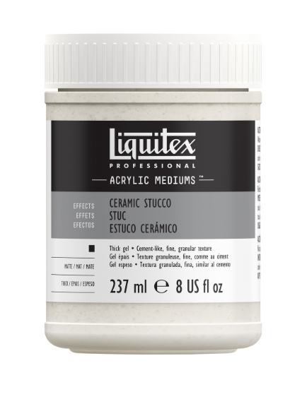 Liquitex Gel Ceramic Stucco 8oz Jar - (41954)