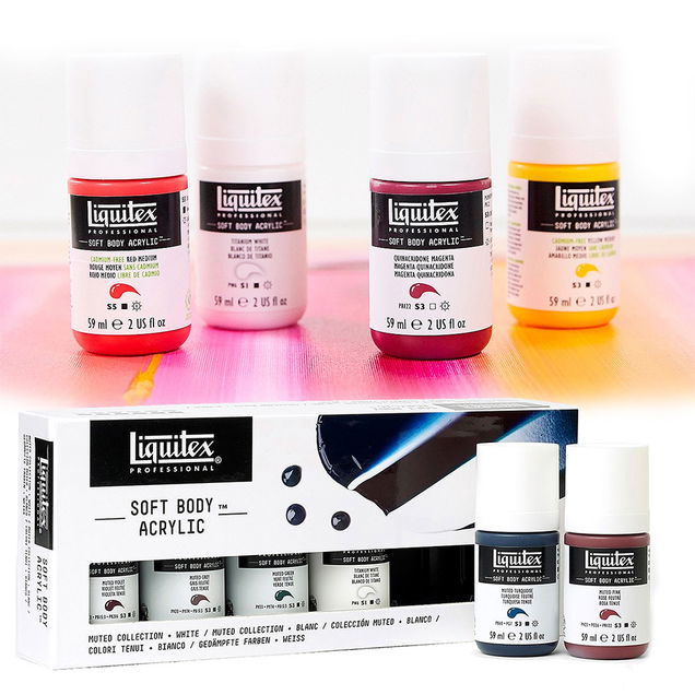 Liquitex Soft Body Acrylic Sets Liquitex Soft Body Acrylic Sets