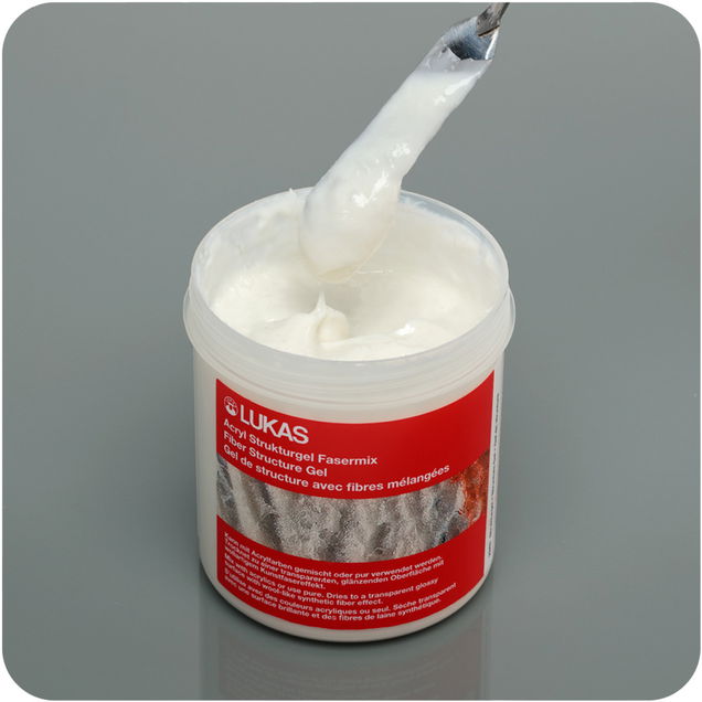 Lukas Acrylic Structure Gel Fibre Mix - 250mL Lukas Acrylic Structure Gel Fibre Mix - 250mL