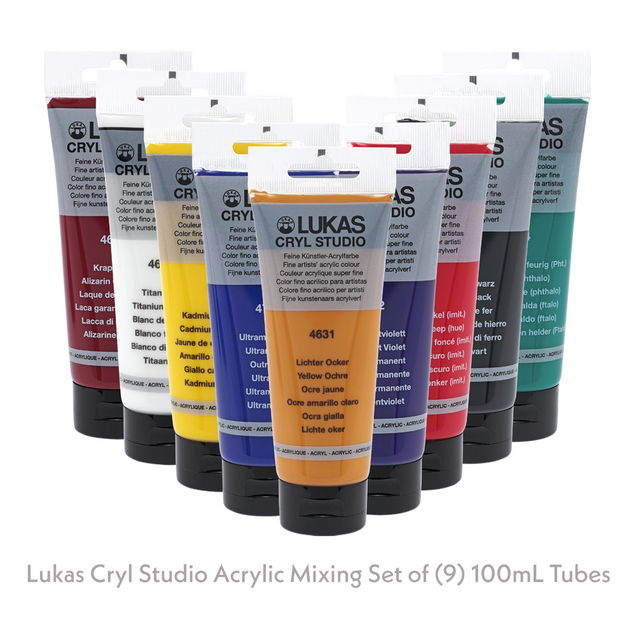 Lukas Cryl Studio Acrylic Color Sets Lukas Cryl Studio Acrylic Color Sets
