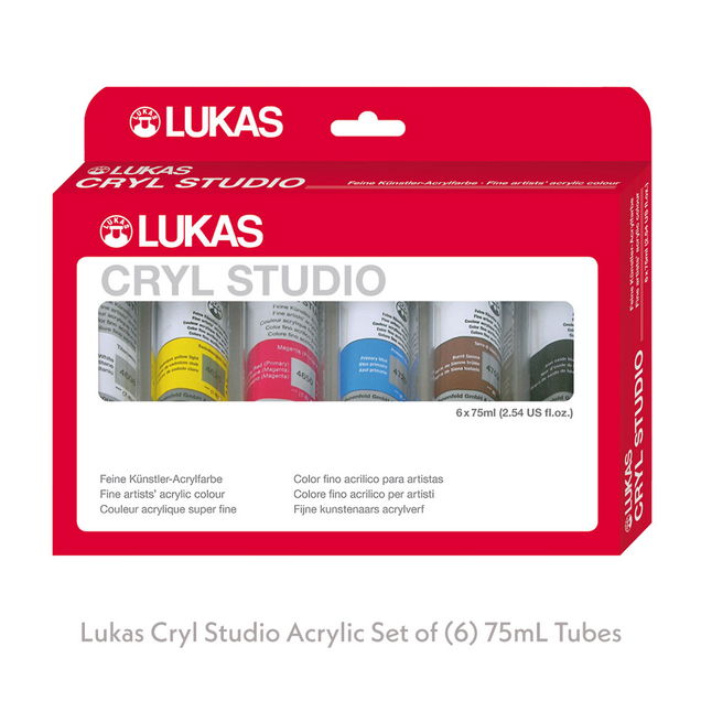 Lukas Cryl Studio Acrylic Color Sets Lukas Cryl Studio Acrylic Color Sets