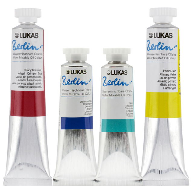 Lukas Berlin Water Mixable Oil Color Lukas Berlin Water Mixable Oil Color