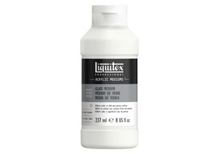 Liquitex Acrylic Additive 8 oz. Glass Medium - (200036312)
