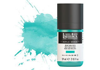 Liquitex Acrylic Gouache 2oz Bright Aqua Green - (200029665)