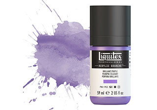 Liquitex Acrylic Gouache 2oz Brilliant Purple - (200029666)