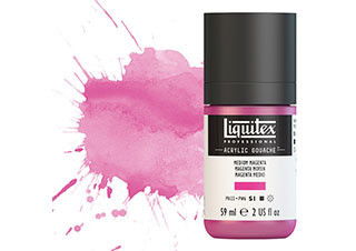 Liquitex Acrylic Gouache 2oz Medium Magenta - (200029692)