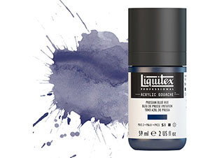 Liquitex Acrylic Gouache 2oz Prussian Blue Hue - (200029701)
