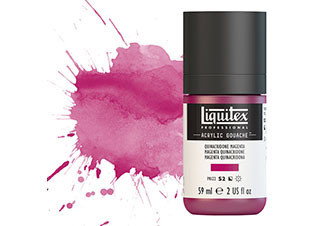 Liquitex Acrylic Gouache 2oz Quinacridone Magenta - (200029702)
