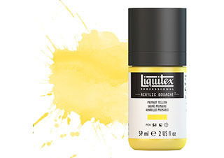 Liquitex Acrylic Gouache 2oz Primary Yellow - (200029699)