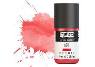 Liquitex Acrylic Gouache 2oz Scarlet - (200029706)
