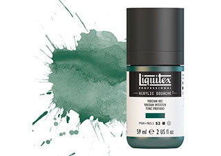 Liquitex Acrylic Gouache 2oz Viridian Hue - (200029712)