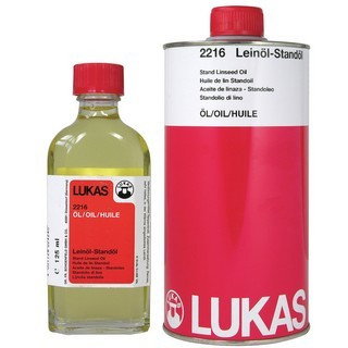 Lukas Oil Painting Medium Stand Linseed Oil 1 Liter