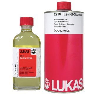 Lukas Oil Painting Medium Stand Linseed Oil 1 Liter Lukas Oil Painting Medium Stand Linseed Oil 1 Liter