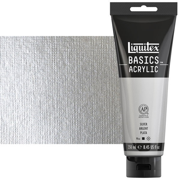 Liquitex Basics 250ml Silver - (200029908)