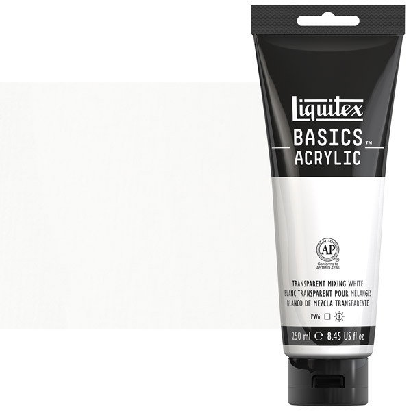 Liquitex Basics 250ml Transparent Mixing White - (200029909)