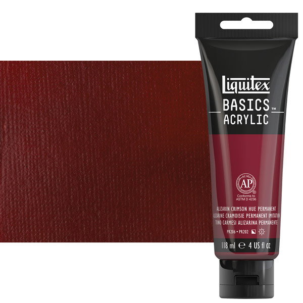 Liquitex Basics 4oz Alizarin Crimson Hue Permanent - (51950)