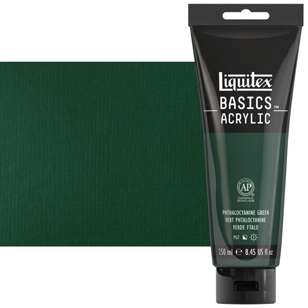 Liquitex Basics 250ml Tube Phthalo Green - (77810)