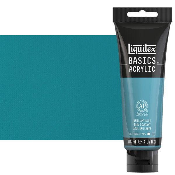 Liquitex Basics 4oz Brilliant Blue - (200029876)