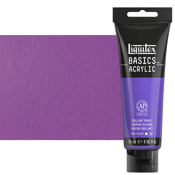 Liquitex Basics 4oz Brilliant Purple - (77780)