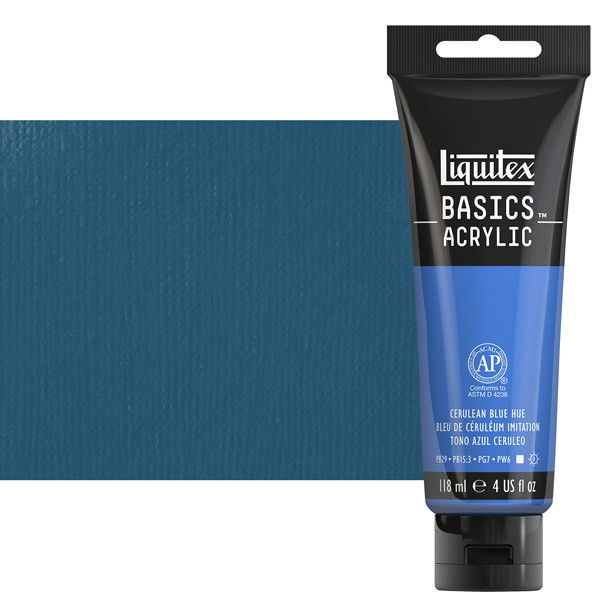 Liquitex Basics 4oz Cerulean Blue - (49439)