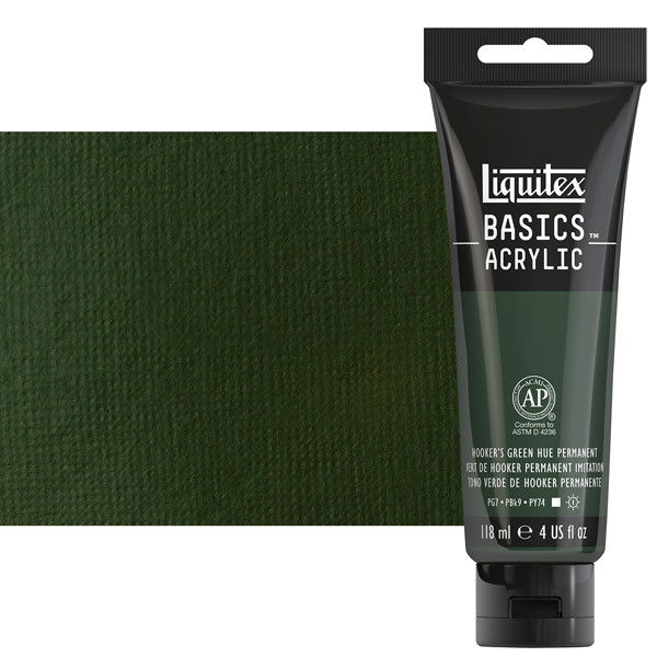 Liquitex Basics 4oz Hookers Green - (62198)
