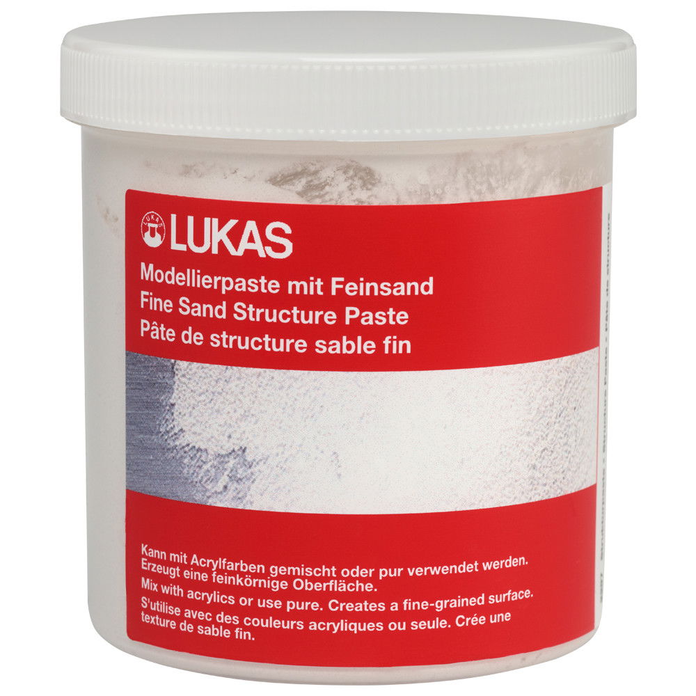 Lukas Fine Sand Structure Paste - 250mL