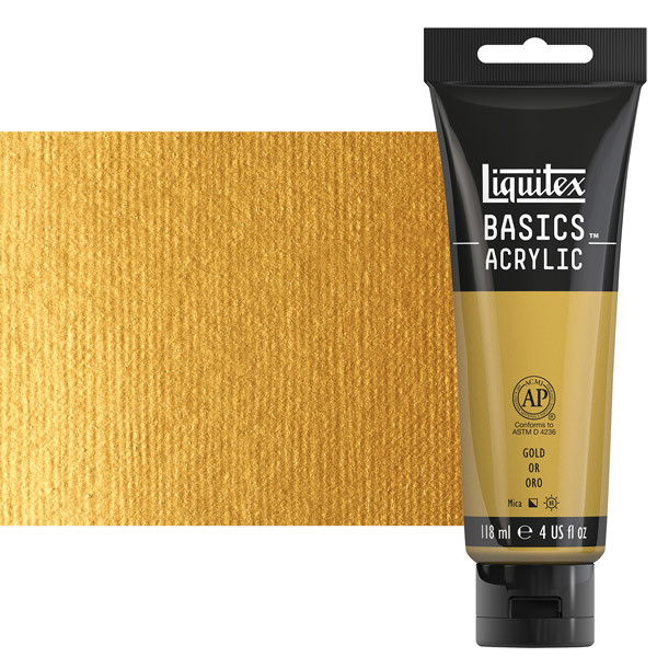 Liquitex Basics 4oz Iridescent Gold - (51951)